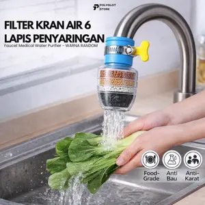 Filter Kran Air Water Kran Air Saringan Keran Filter Saringan Air Flexsible Karbon