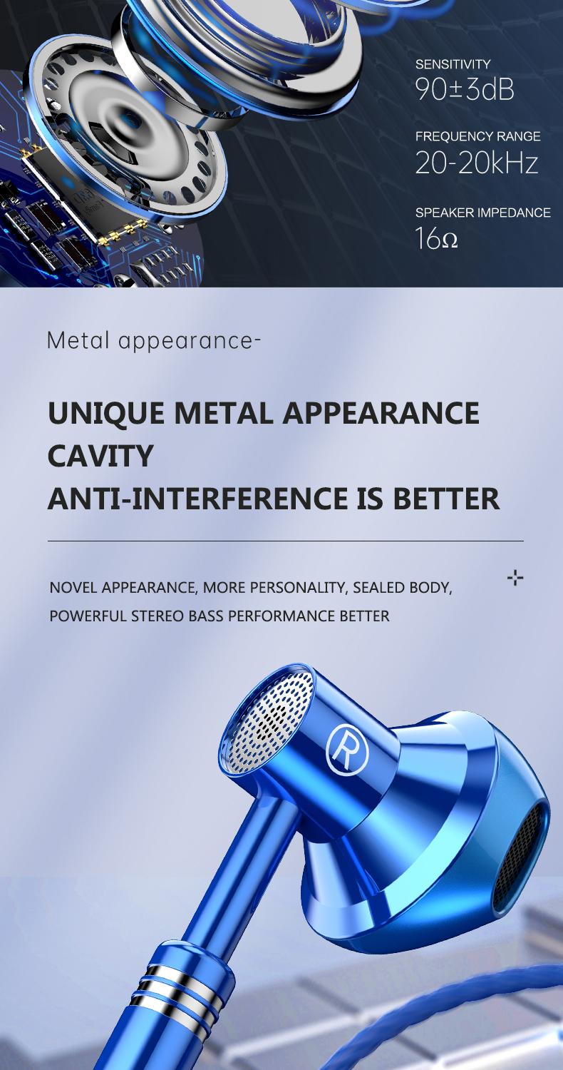 A601 Headset Kabel Jack 3.5mm/Tipe-C, Earphone HiFi Stereo 9D, Earbuds dengan Kontrol Senar, Headphone Mikrofon HD untuk Musik & Game A601 Headset Kabel Jack 3.5mm/Tipe-C, Earphone HiFi Stereo 9D, Earbuds dengan Kontrol Senar, Headphone Mikrofon HD untuk Musik & Game