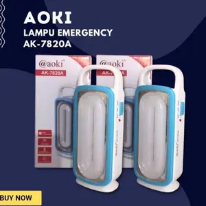LAMPU EMERGENCY AOKI AK-7820A ORIGINAL - LAMPU DARURAT LAMPU MEJA