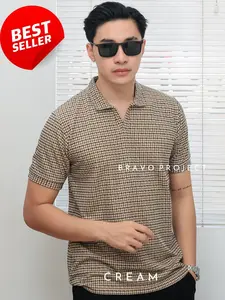 Kaos Polo Knit Pria Austin Premium