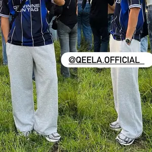QeelaOfficial - Celana Baggy Loose Pants Pria Wanita Casual Trendy Korean Style Training Sweatpants Flacee Premium QeelaOfficial - Celana Baggy Loose Pants Pria Wanita Casual Trendy Korean Style Training Sweatpants Flacee Premium