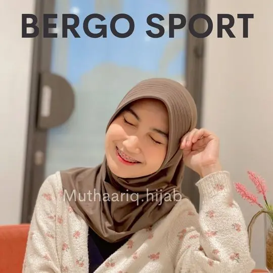 Bergo Sport Premium || Hijab Instant Muthaariq