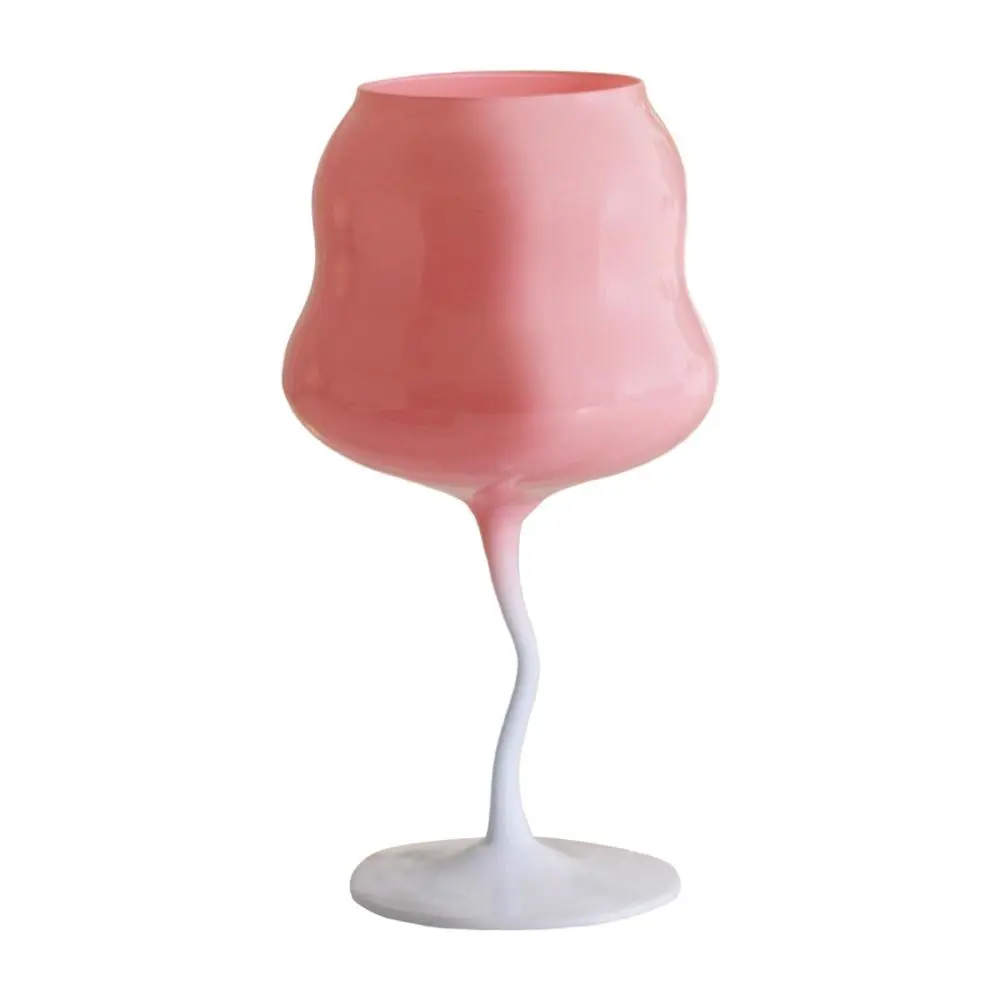 Creative Wine Glass 600ml Party Goblet Cocktail Glass Whisky Cups for Kitchen Restaurant Wedding Gatherings Anniversary