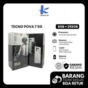 Tecno Pova 7 5G 8/128 & 8/256  Garansi Resmi