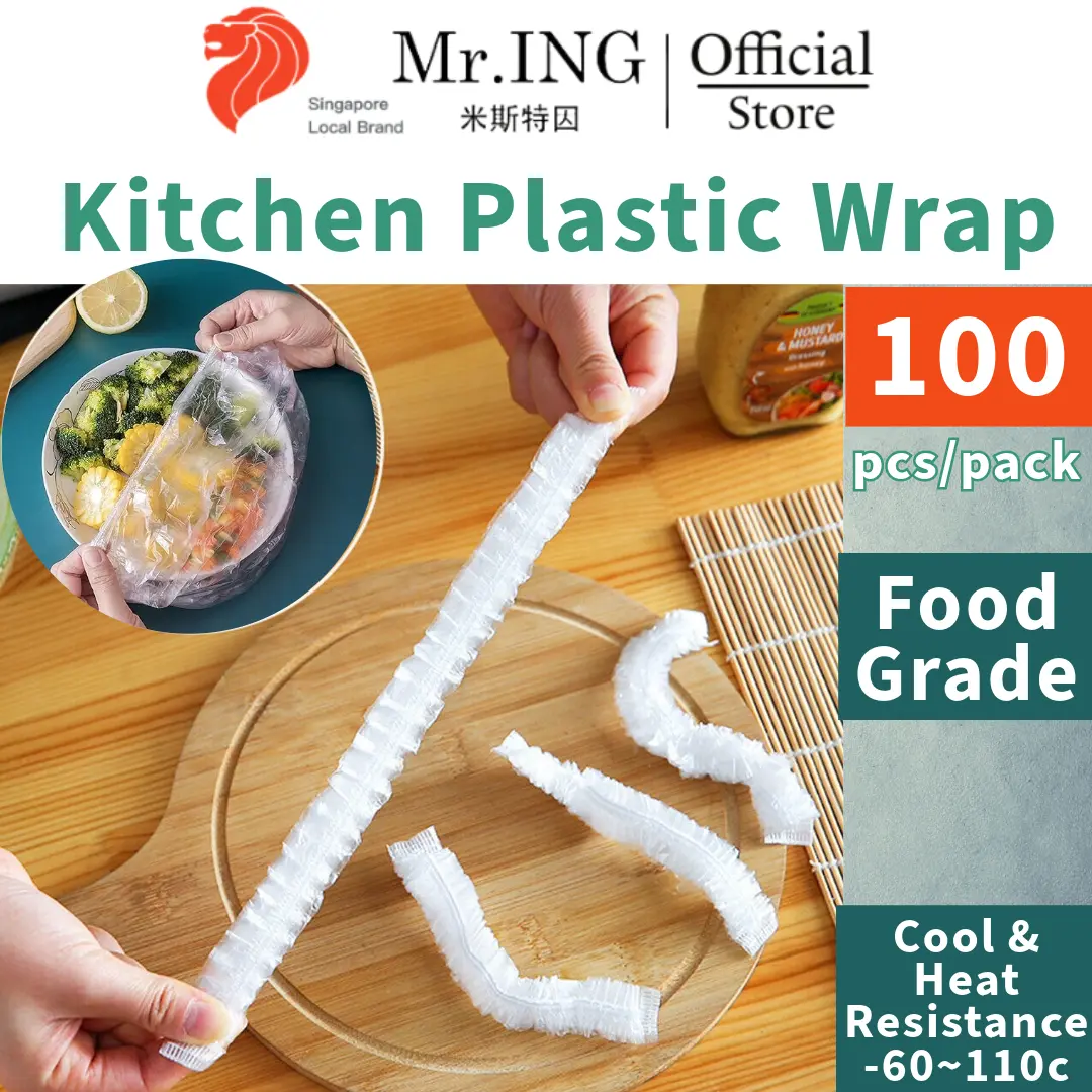 Kitchen plastic wrap dust protection food grade high cold heat resistance