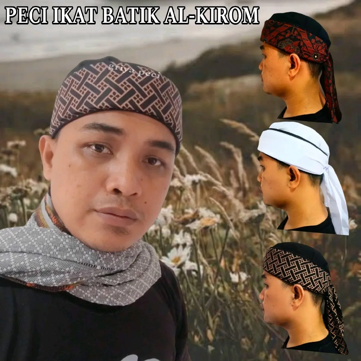 PECI IKAT BATIK AL-KIROM ORIGINAL