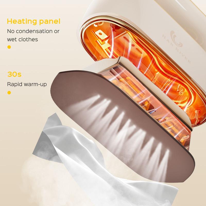 HAN RIVER Setrika Uap Steam Iron High-Temperature 99.99% Disinfection Portable HRYD03