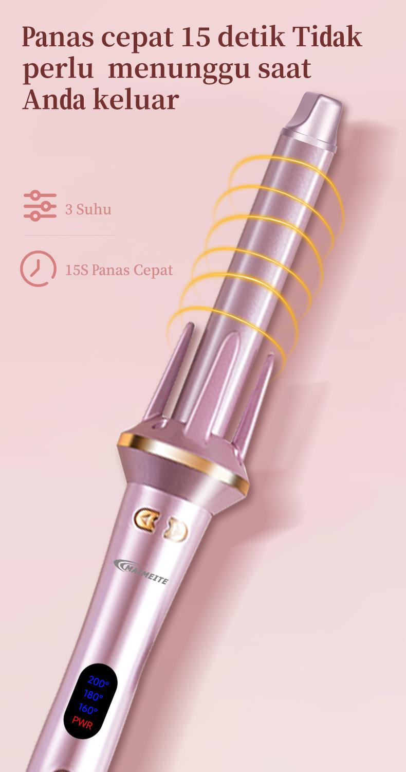 MAIMEITE Catokan Curly Otomatis 25mm Catokan Keriting Rambut Otomatis Ceramics Curly MAIMEITE Catokan Curly Otomatis 25mm Catokan Keriting Rambut Otomatis Ceramics Curly