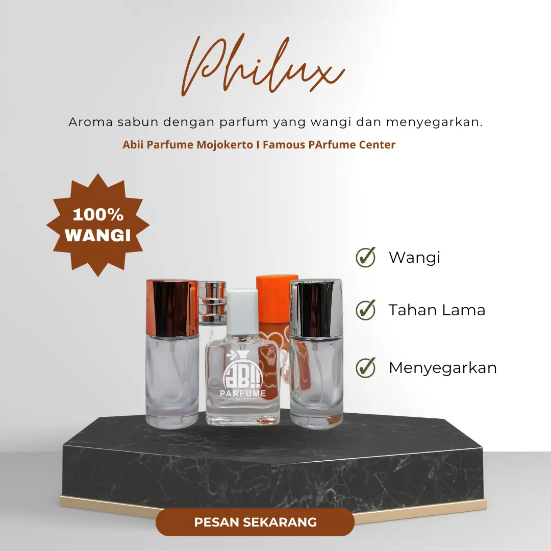 Parfum refill philux recomended tahan lama botol 20ml Pria Perfume Wangi