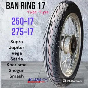 BAN MOTOR HONDA SUPRA KHARISMA GRAND REVO YAMAHA JUPITER F1ZR VEGA SUZUKI SHOGUN SMASH SATRIA BEBEK RING 17 Accessories Motorcycle