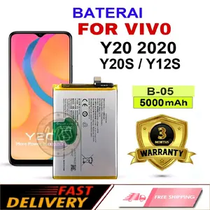 Baterai compatible For VIV0 Y20 2020 / Y12S / Y20S / B-05  - Y20 2020 Battery BATRE BATRAI