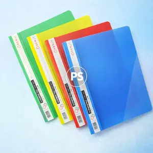 Map Plastik SnailHecter ORENJI Business File F4 Transparan Warna | Folder Dokumen