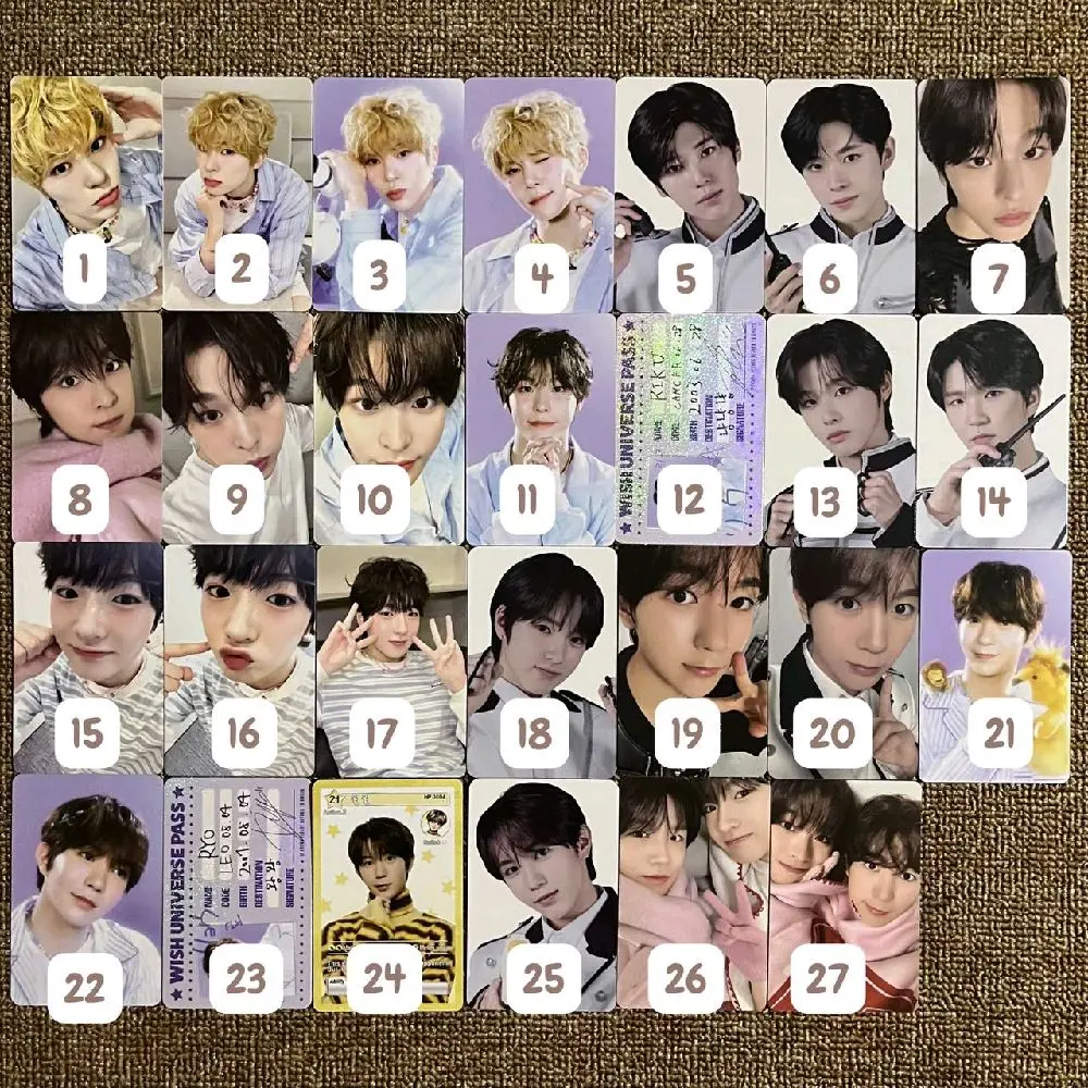 photocard NCT WISH SG25 official