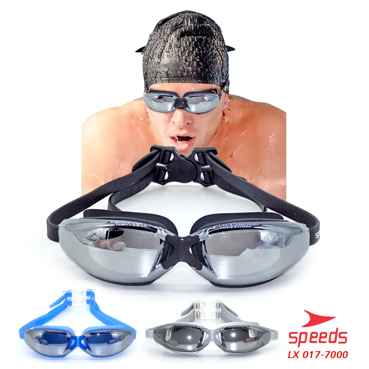 Kacamata renang Miror ANTI FOG & UV PROTECTION SPEEDS 017-7000