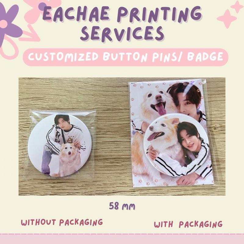 Customized Button Pins/Badge for Souvenir/Mini Gift/Events/Concert Freebies/ Birthdays Giveaways