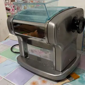 【Diskon waktu terbatas】TIXX  Stainless Mie Listrik Elektrik Otomatis Noodle Maker Machine Noodle Motor Peralatan Masak mesin pembuat mie otomatis mesin pembuat mie Pembuat Pasta, Pembuat Pangsit Pembuat Mie,  Gear  Penggiling  Pisau  dibuat di Jepang