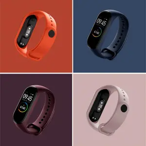 Hot Sale TPU Solid Color Replacement Wristband For Xiaomi Mi Band 7 Strap