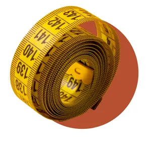 Meteran Pinggang / Meteran Kain / Pita Alat Ukur Badan / Pengukur Bahan Baju Tukang Jahit