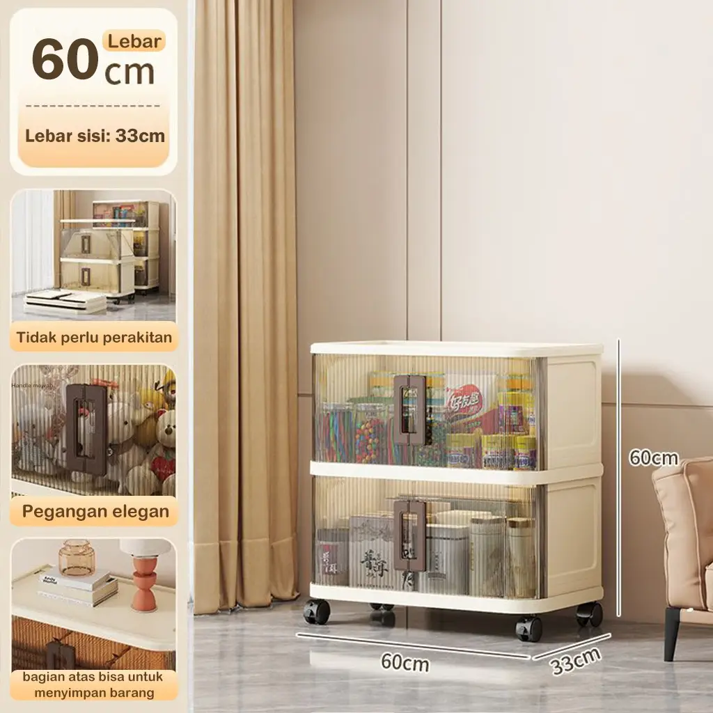 60cm-Abu transparan-2 Susun