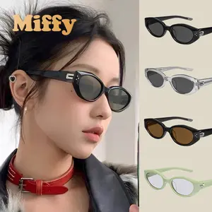 Miffy - Kacamata Cat Eye Gaya Casual Frame & Lensa Mata Kucing Eyeglasses Fashion