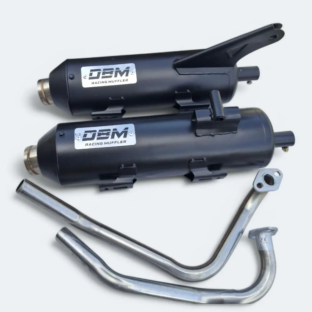 Knalpot shijiro ORIGINAL DBM MUFFLER RACING BEAT VARIO motor ESP KARBU DULUX Mio PCX Nmax vario mio j fino vario fillano spin CMS kzr silincer