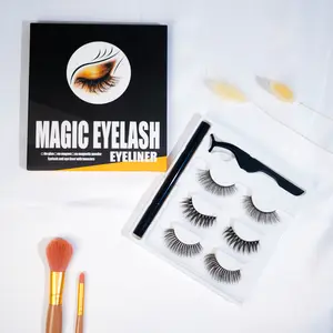 Bulu Mata Palsu MAGIC EYELINER & EYELASH Langsung Nempel - W022-03