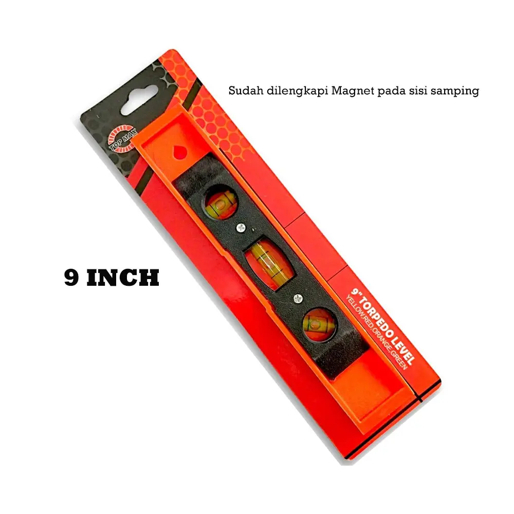 CUCI GUDANG !!! Waterpass Magnet 9 Inch / Waterpas Magnit Waterpas Leveling