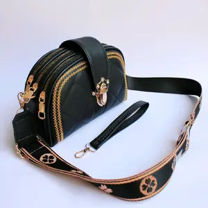 Tas Selempang Wanita 3Ruang - Kirana Tas Wanita Terbaru 2024 Kulit