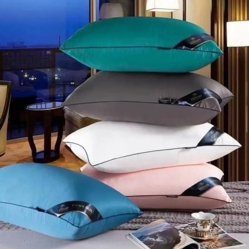 Gối Hiton bông  Cao Cấp kích thước 45 x 65cm và nặng 1,2kg
