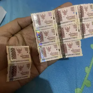 materai 10000 asli / matrai 10000 original / meterai 10000