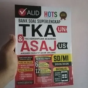 Buku Valid TKA ASAJ Untuk SD/MI 2025 2026 Best Seller