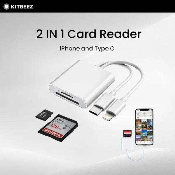 【KiTBEEZ】Camera accessories - Memory card, TF card, Micro SD Card,Memory Card Reader,battery,Tripod