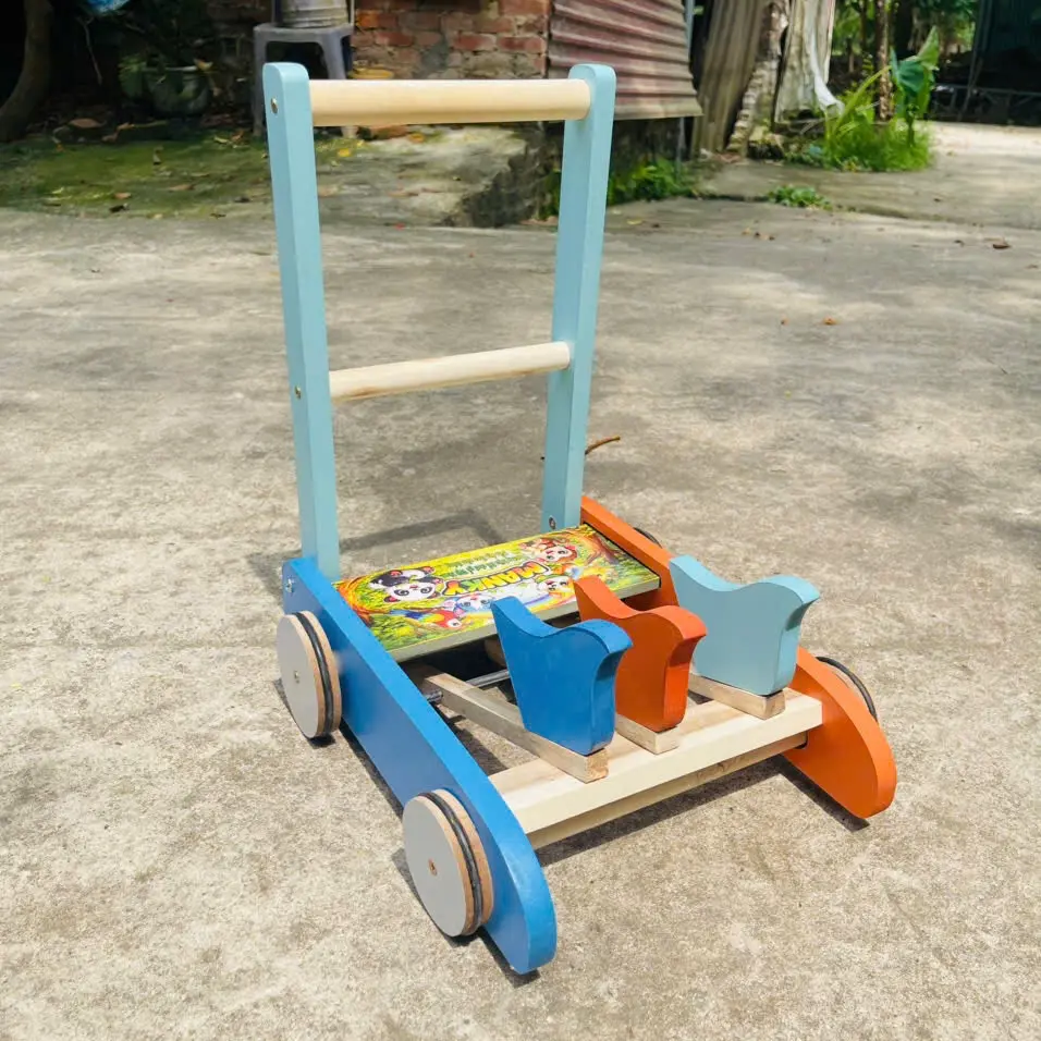 Xe tập đi cho bé thiết kế con gà cốc cốc vui tai, an toàn cho bé TỔNG KHO