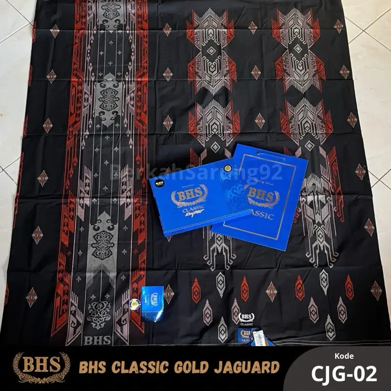 BHS CLASSIC GRADE GOLD MOTIF SONGKET SSK SSJ TERBARU 100% ORIGINAL