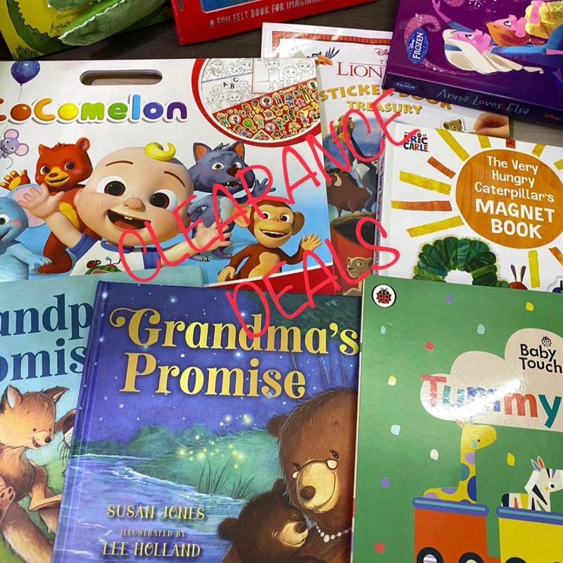 Children Books Mixed Titles - Board Book / Hardcover / Paperback / Activity Book   LINK PAYMENT