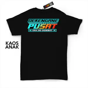 Baju Kaos Distro Anak Laki Laki Katun Combed 30s - Dekengan Pusat Debat - Fashion - Souns Balap Blitar