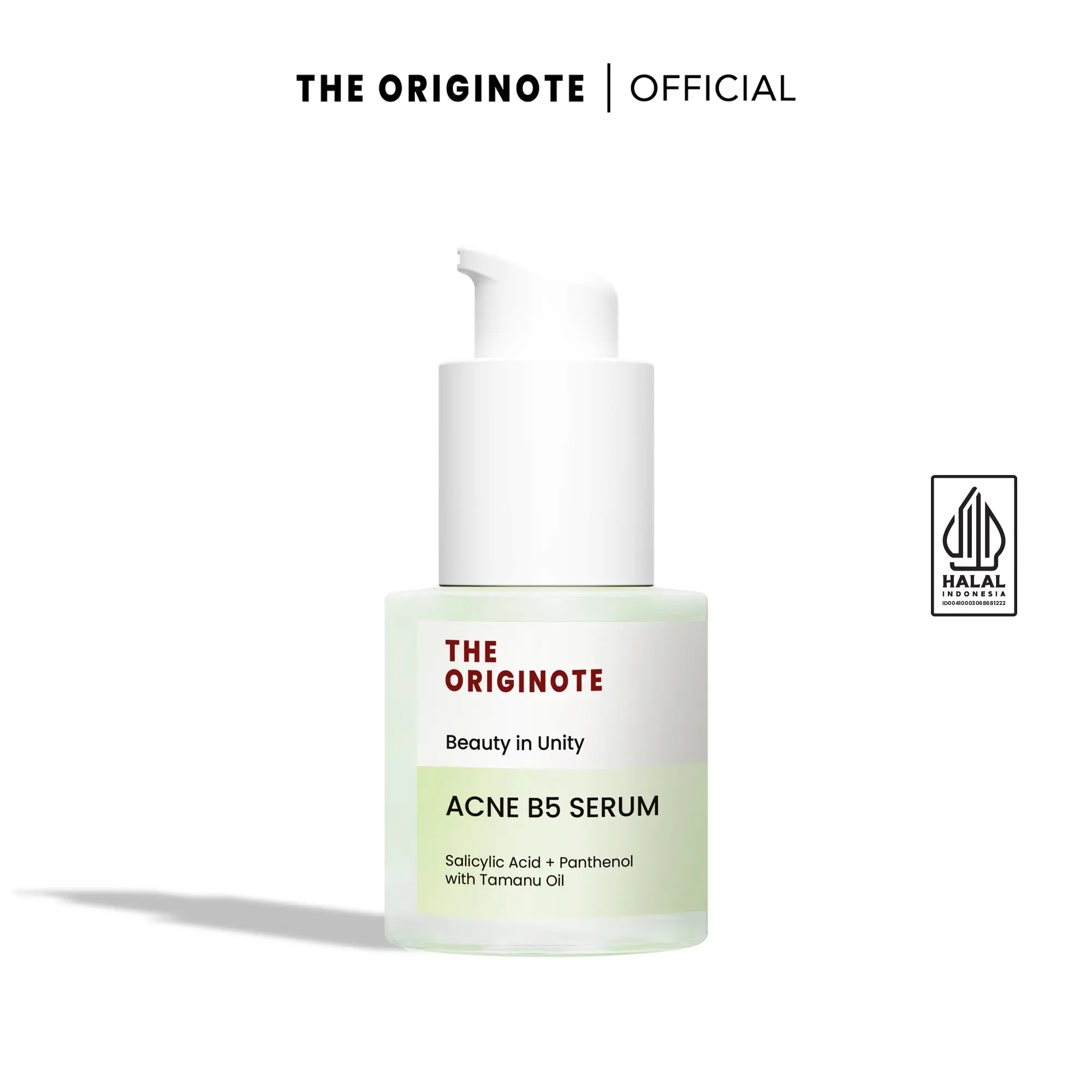 The Originote Acne B5 Serum - treatment Serum membantu Memudarkan wajah berjerawat with Salicylic acid tamanu oil Tetes Ceramide