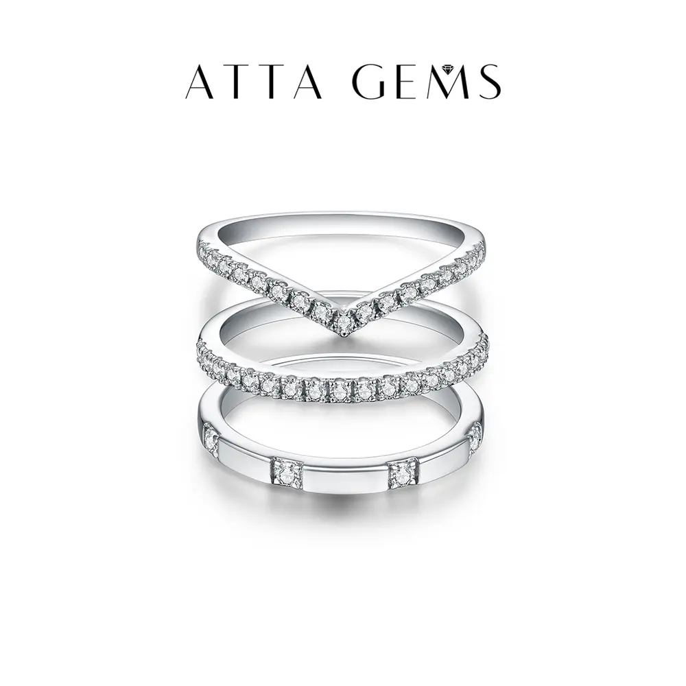 Tiny Moissanite Wedding Band For Daily Wearing Anniversary Gift 925 Sterling silver Ring Band Engagement Gift R001