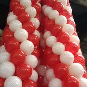 Mandi Bola Anak Warna Merah Putih isi 100pcs bola air warna warni terbesar