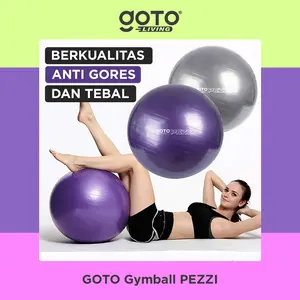 Goto Pezzi Gym Ball Bola Yoga Ibu Hamil Senam Olahraga Pilates Fitness