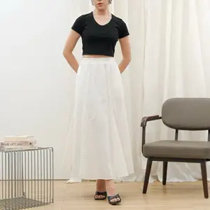 DEEPNY - Robin Skirt | Rok Flare Wanita Linen