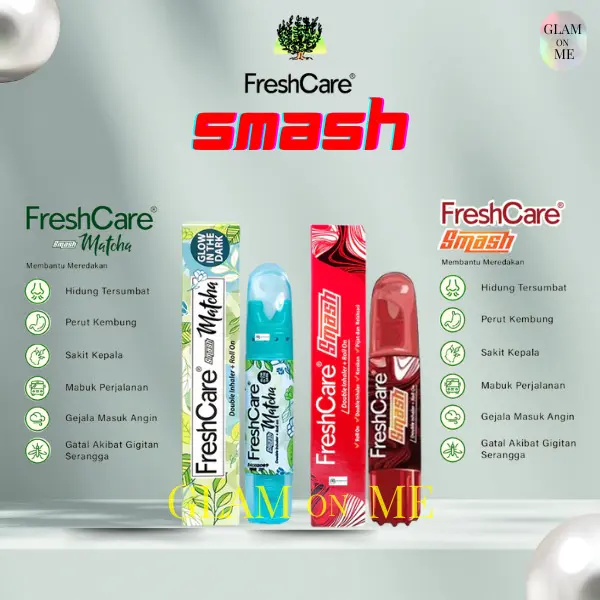 FreshCare Smash Matcha 4in1 – Minyak Angin Aromatherapy Unik dengan Sensasi Matcha & Strong!