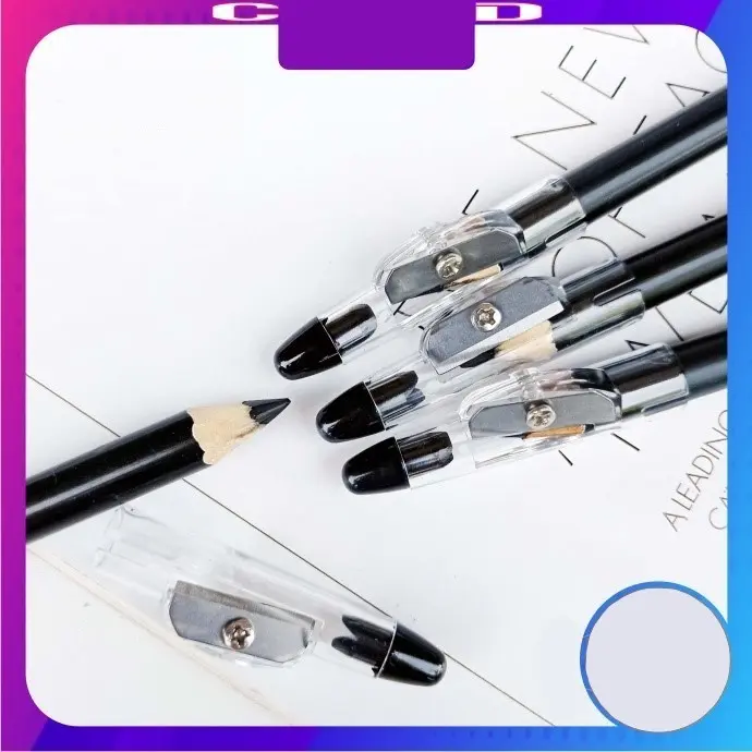 [3 pcs] pensil alis + serutan tahan lama