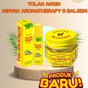 Tolak Angin Minyak Aromatherapy & Balsem - Produk Baru untuk Perlindungan dari Angin dan Manfaat Aromatherapy