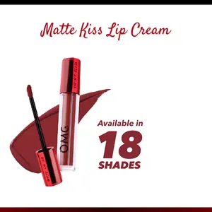 OMG Oh My Glam Matte Kiss Lip Cream 3.5g | Lipstik | Lip Cream
