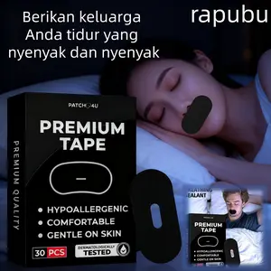 [COD] Mouth Tape 30pcs patch penutupan mencegah mendengkur tidur mulut patch mendengkur bayar di tempat Kulit Otot