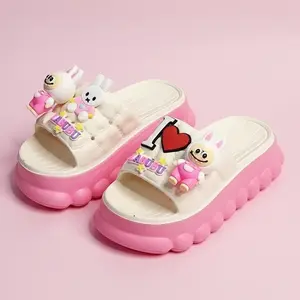 MANGGA SHOP Sandal LABUBU Anak dan BEAR Dewasa Sandal wanita korean style AntiSlip empuk dan nyaman Fashion