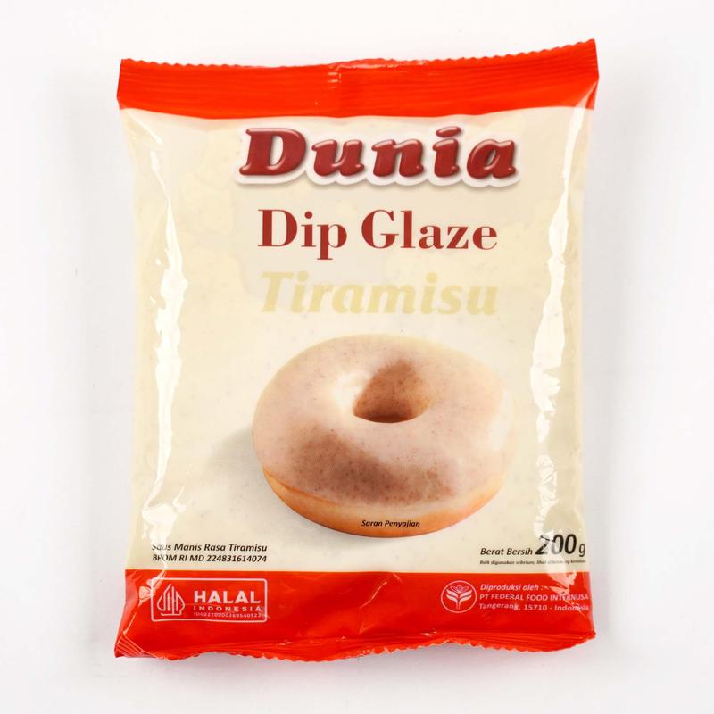 DUNIA DIP GLAZE 200 GR ALL VARIAN RASA