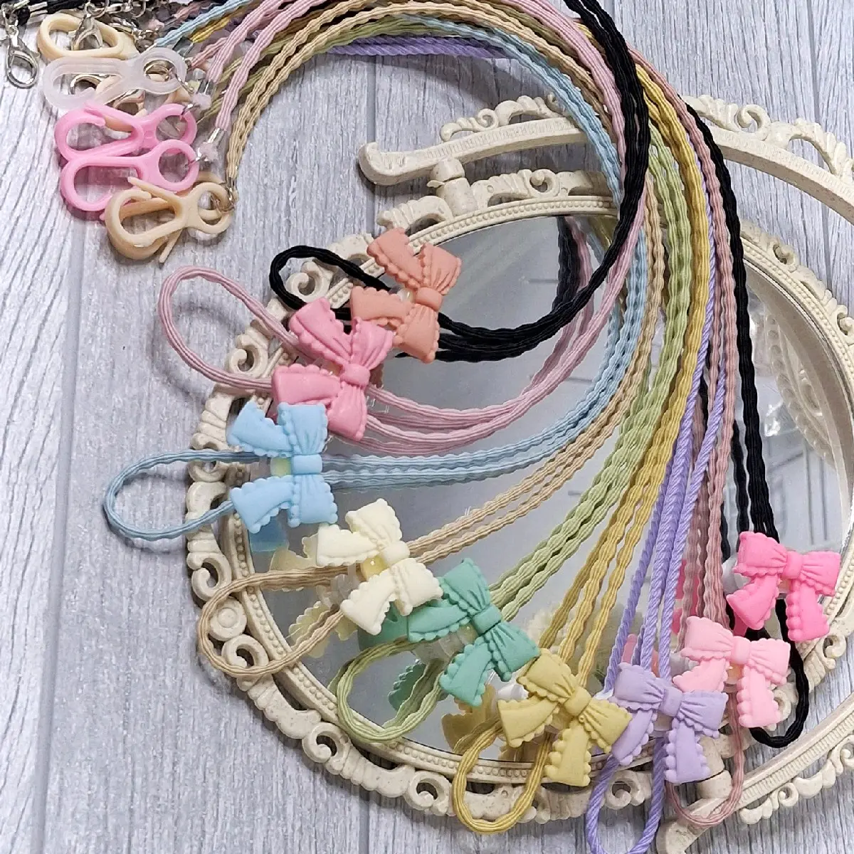 Strap masker pita Karet +strap clay pita +strap daisy