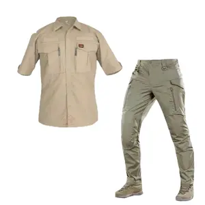 Setelan Kemeja Tactical W TAC Pendek dan Celana WTAC  untuk Seragam Lapangan Keren - Wearpack, Safety